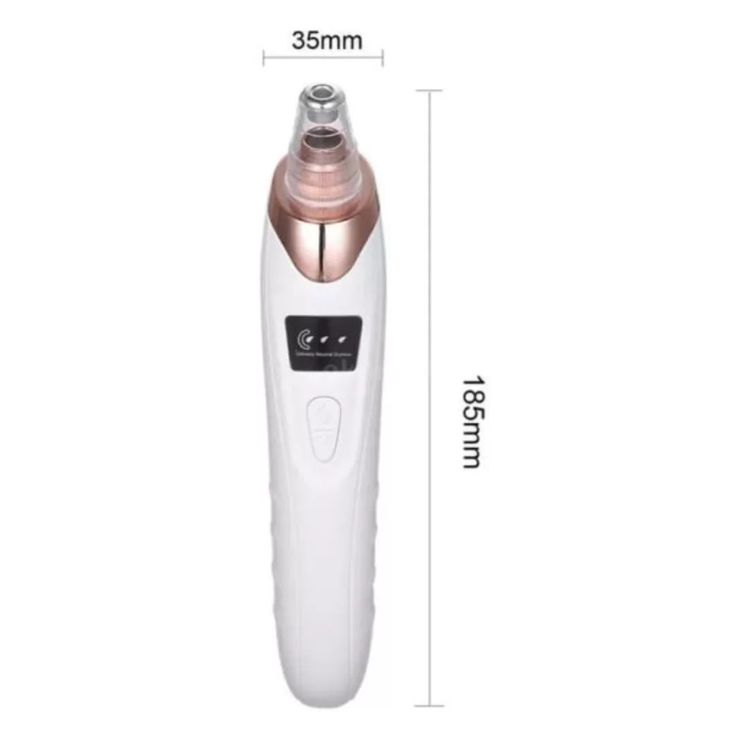 Korazi™ Precision Blackhead Remover Vacuum – Rechargeable Pore Cleaner with Multi-Level Suction & Extraction Kit